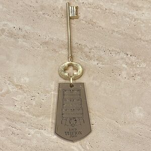 Louis Vuitton Gold Key Charm